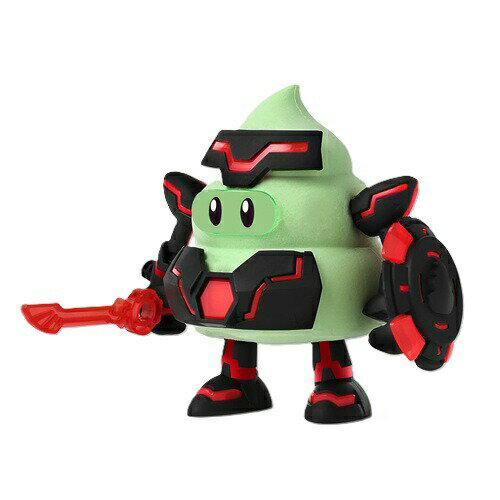 クレイモデルキット　サイバー戦士うんこ