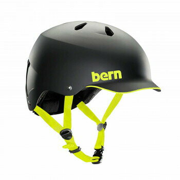 bern バーン WATTS ヘルメット Mサイズ Matte Black/Lime BE-BM25S22BLM-03 1787095