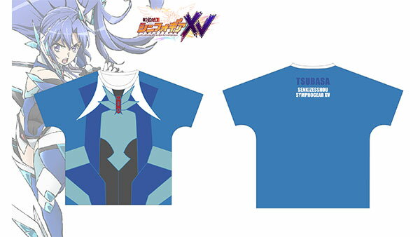 戦姫絶唱シンフォギアXV 風鳴翼 ギアイメージ フルグラフィックTシャツ ユニセックス グッズ L