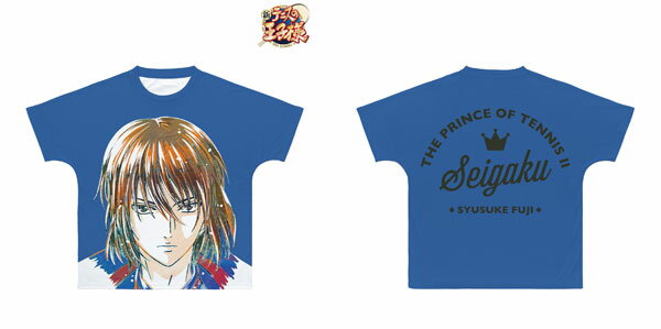 新テニスの王子様 不二周助 Ani-Art フルグラフィックTシャツ ユニセックス S アルマビアンカ