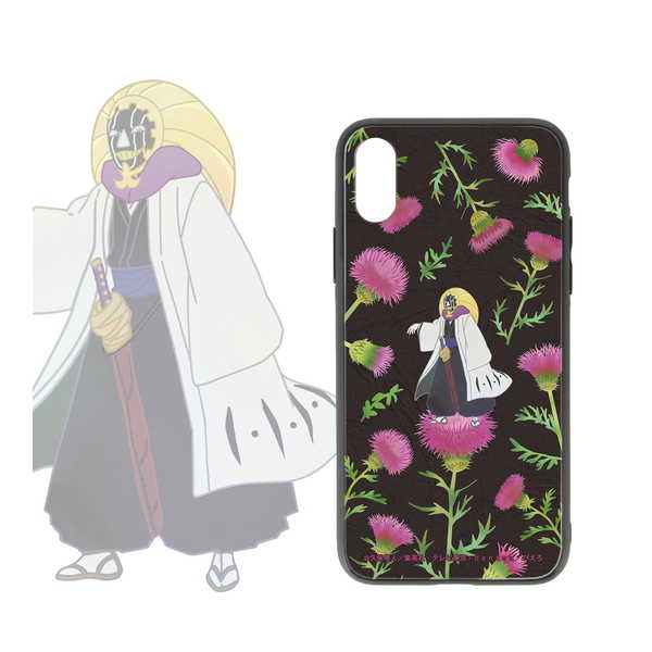 BLEACH 千年血戦篇 涅マユリ Botania 角丸強化ガラス iPhone ケース グッズ 12mini