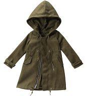 ピュアニーモ用 こもれび森のお洋服屋さん♪ PNSモッズコート カーキ ドール用衣装 アゾン