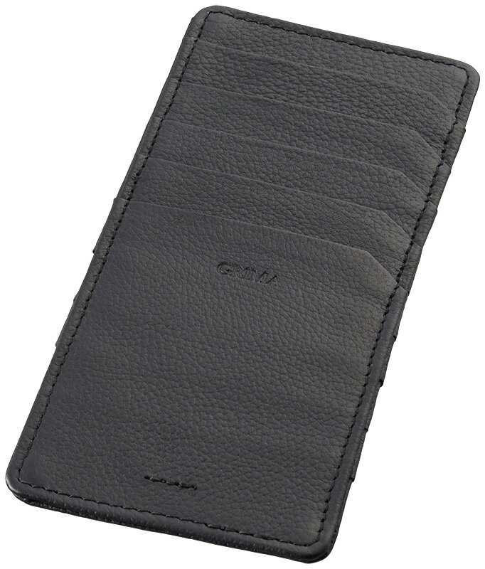 グリマ インナーカードケース ブラック 7.2×0.2×15.7cm C6041626