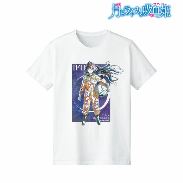 TVアニメ 月とライカと吸血姫 イリナ・ルミネスク Ani-Art Tシャツ メンズ XL アルマビアンカ