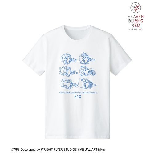 ヘブンバーンズレッド 第31X部隊 ちびころ Tシャツ レディース XXL アルマビアンカ