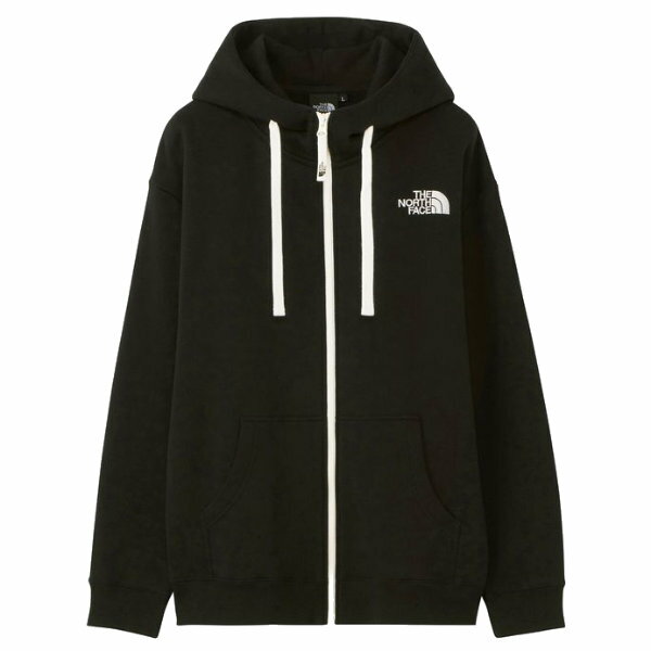 THE NORTH FACE ザ・ノース・フェイス リアビュー フルジップ フーディ メンズ XL ブラック K NT12340