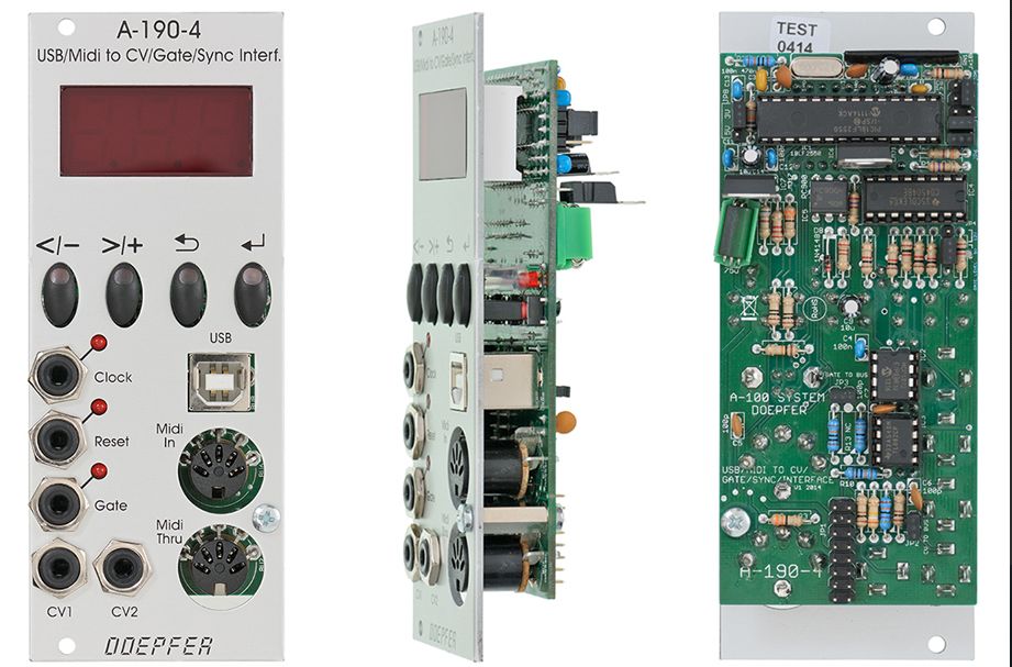 A-190-4 USB MIDI CV Interface 2 DOEPFER