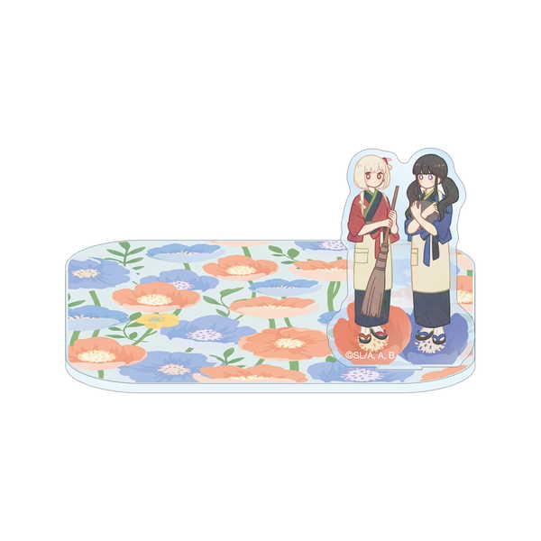 TVアニメ リコリス・リコイル 錦木千束＆井ノ上たきな Botania アクリルスタンド付きコースター ver.C アルマビアンカ