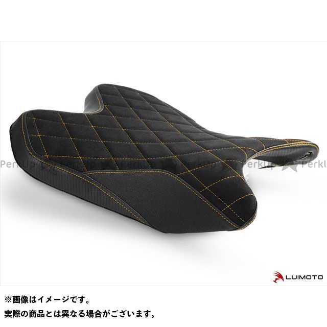 LUIMOTO ルイモト フロントシートカバー ステッチカラー：イエロー YZF-R6