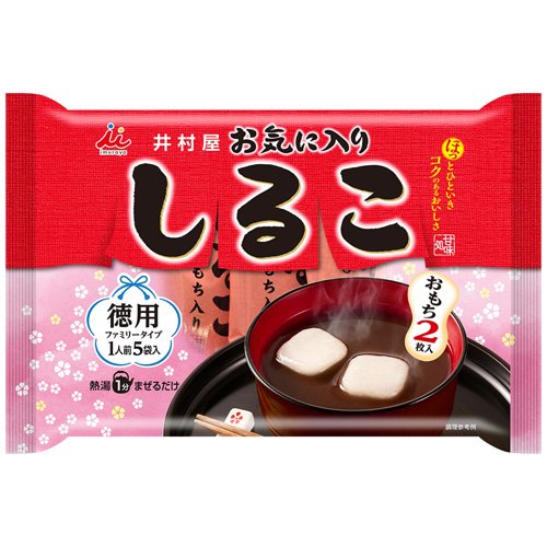 井村屋 お気に入りしるこ(36g*5袋入)