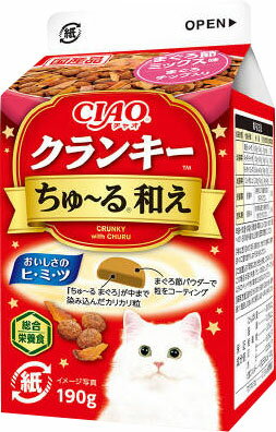 CIAO クランキーちゅ～る和え まぐろ節ミックス味 190g
