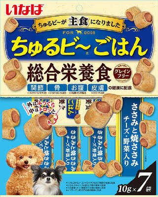 いなば ちゅるビ～ごはん ささみと焼ささみ チーズ・野菜入り