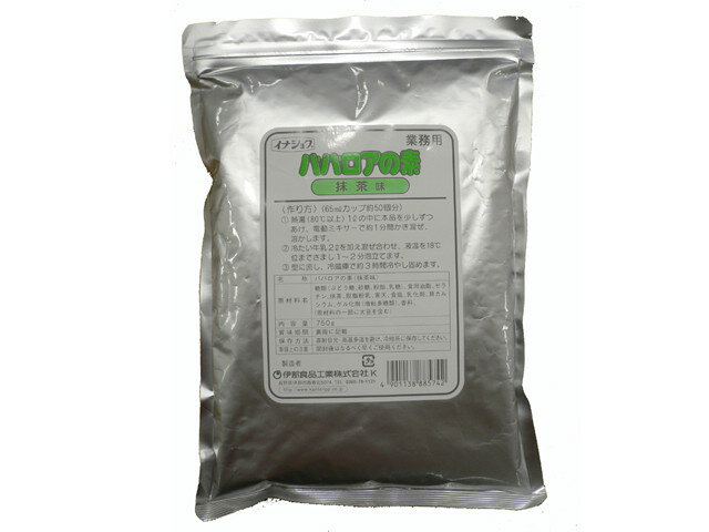 伊那食品工業 ババロアの素 抹茶 ソース無 750g
