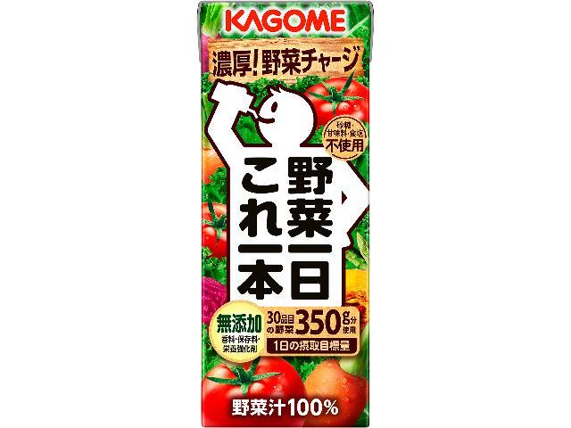 カゴメ 野菜一日これ一本２００ｍｌ