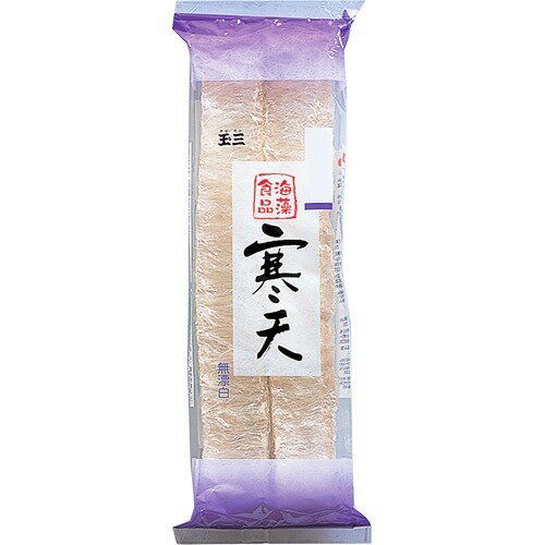 玉三 寒天 白(2本入)