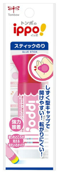ｉｐｐｏ！　固形のり　パック仕様　ピンク　ＨＣＤ−１１３Ｂ