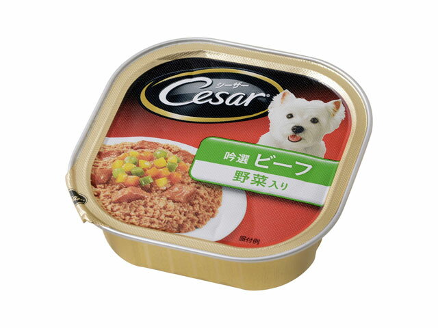 マースジャパンリミテッド ＣＥ２７シーザー吟撰ビーフ野菜１００ｇ