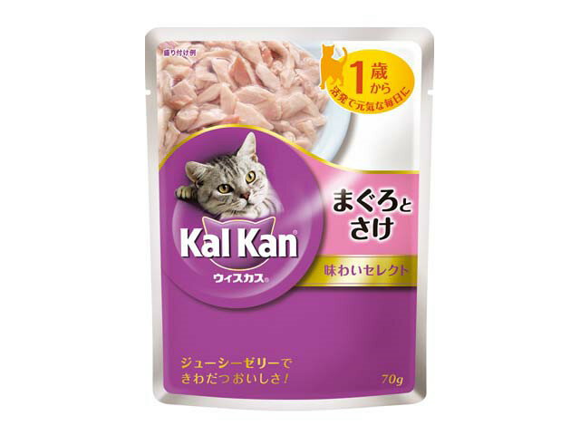 マースジャパンリミテッド ＫＷＰ５　味わいセレクト１歳からまぐろとさけ７０ｇ