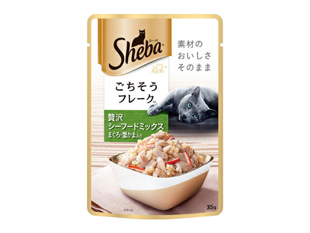 マースジャパンリミテッド ＳＲＩ１０７　シーフードＭＩＸまぐろ蟹かま　３５ｇ