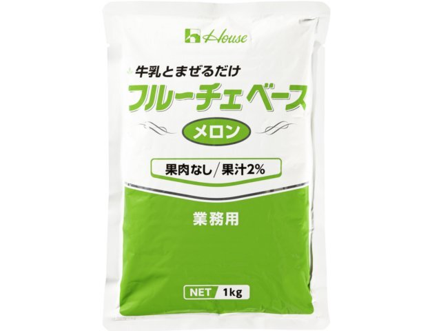 ハウス食品 １ＫＧフルーチエベース＜メロン＞