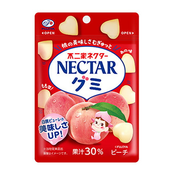 不二家 ネクターグミ ピーチ 48g