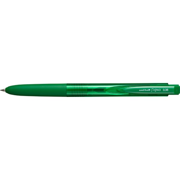ユニボール　シグノ　ＲＴ１　０．３８ｍｍ　グリーン