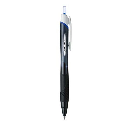 uni ノック式油性ボールペン ジェットストリーム 1.0 青