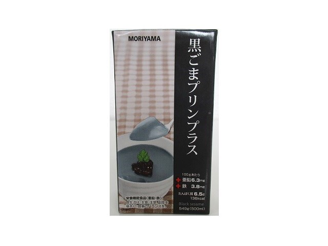 守山乳業 ＭＯＲＩＹＡＭＡ　黒ごまプリンプラス