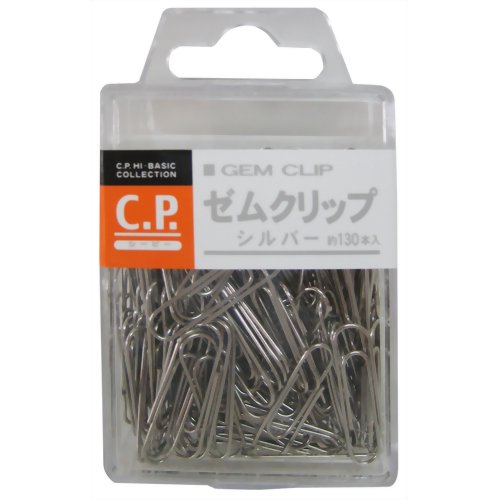 ゼムクリップ シルバー 約130本入