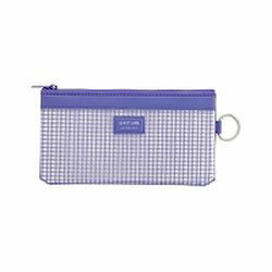 ハーフウェイ＜メッシュ＞ 通帳サイズ ブルーバイオレット