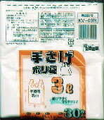 手さげポリ袋半透明乳白 3L