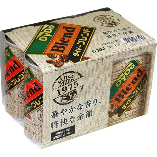 ダイドーブレンド ブレンドコーヒー(185g*6本入)