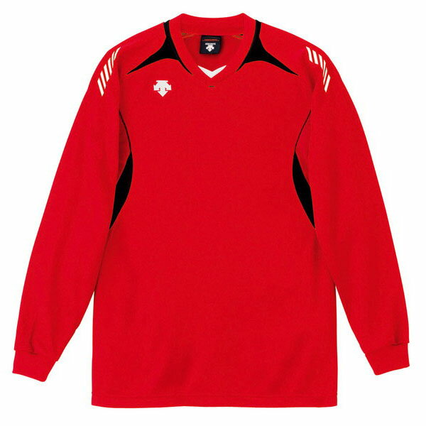 DESCENTE デサント DSS-4912 長袖ゲ-ムシャツ カラー:RBK RDXBKXW サイズ:140