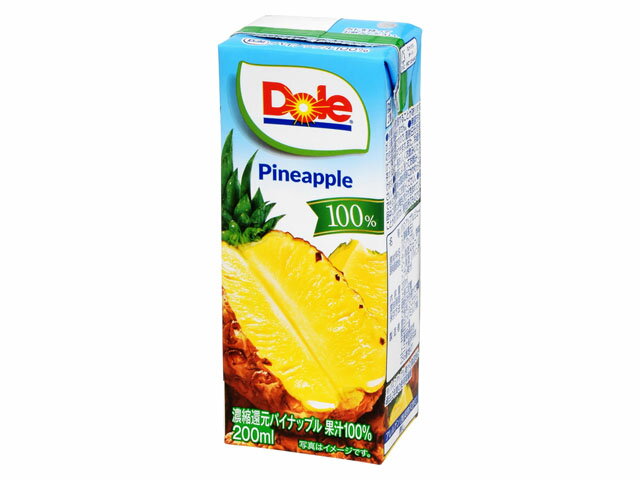 雪印メグミルク Dole パイナップル LL 200ml