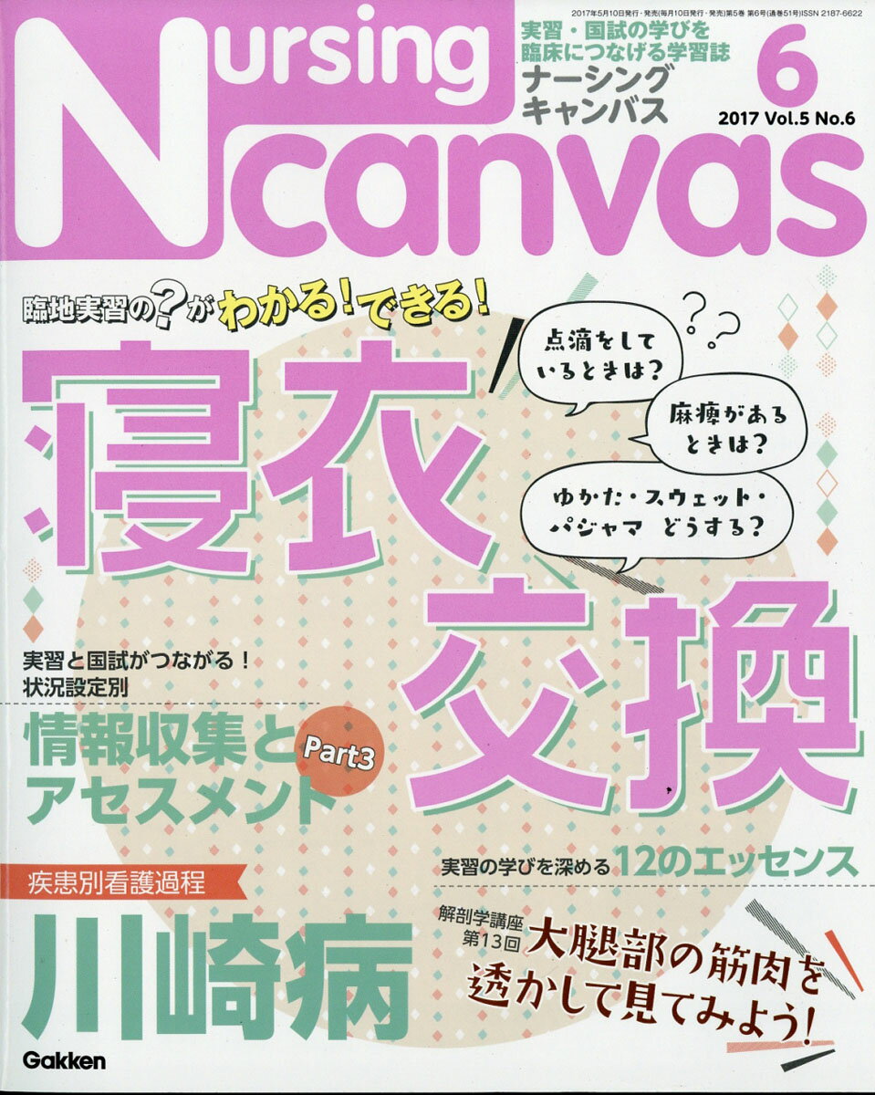 Nursing Canvas (ナーシング・キャンバス) 2017年 06月号 [雑誌]/学研マーケティング