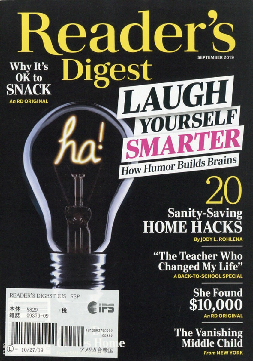 Reader's Digest 2019年 09月号 [雑誌]/日販アイ・ピー・エス