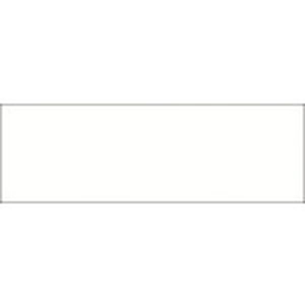 日本緑十字社 流体識別ステッカー貼付用白無地プレート 60×180mm エンビ 173500