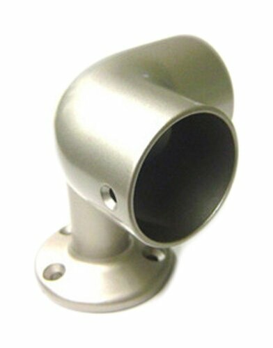 シロクマ BR-118-35-SI A形コーナーエルボ 35φ シルバー