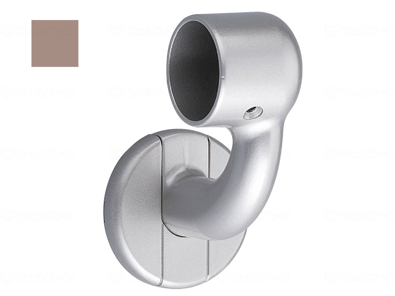 シロクマ C形ブラケットL止 右 32Φアンバー BR-604R