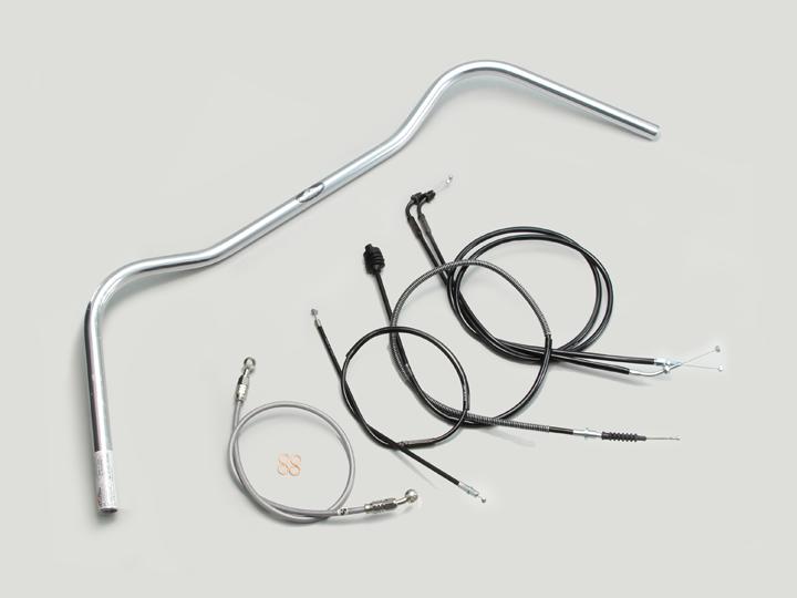 HURRICANE ハリケーン ワイドローオールド2型 ハンドルセット SR400 YAMAHA ヤマハ ハンドルキット ハンドル