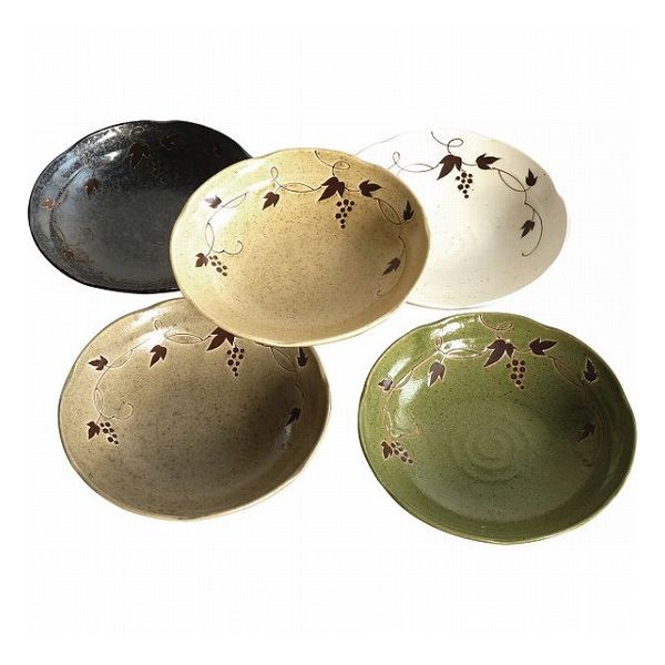 前畑　食器セット　つたぶどう　カレー皿