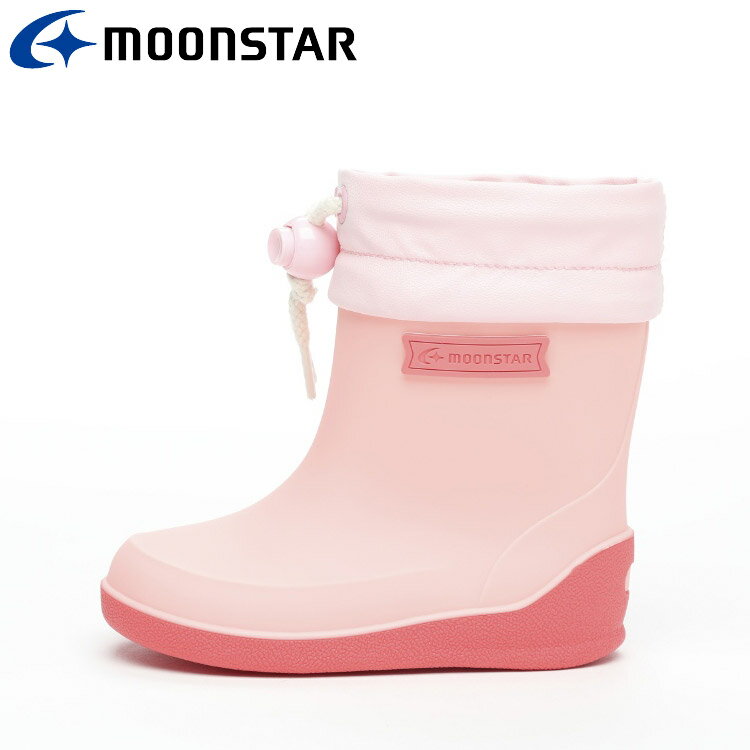ムーンスター MoonStar MS RB B02 ピンク 13110114 子供靴 キッズ レインブーツ