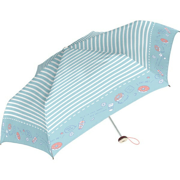 50ORITATAMI-1A-2H Sheil＆Sheil シェイルシェイル 女の子用 折りたたみ傘 50cm チャーム付き 640004ドーナッツサックス