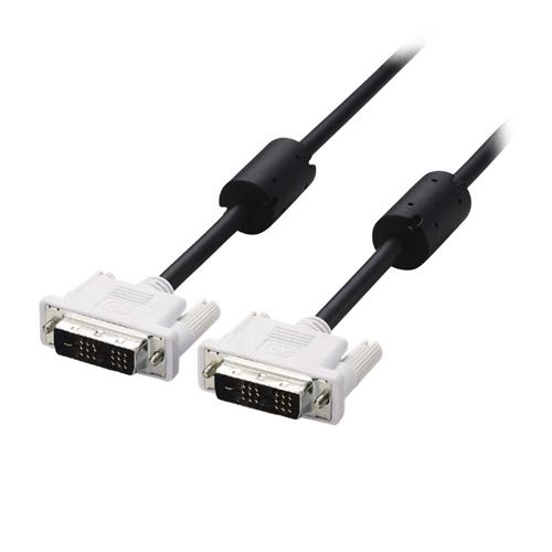 エレコム DVIシングルリンクケーブル デジタル ノーマル 5m ブラック CAC-DVSL50BK(1個)