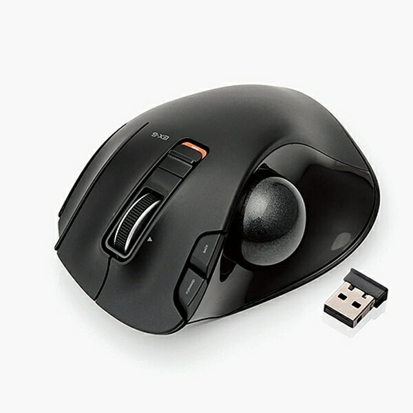 ELECOM ワイヤレストラックボール マウス M-XT2DRBK