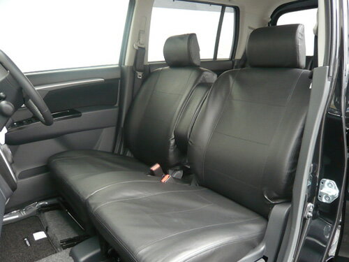 錦産業 Tomboy ダイハツタント【L350S、L360S】専用シートカバー レザー LE-1052 ブラック