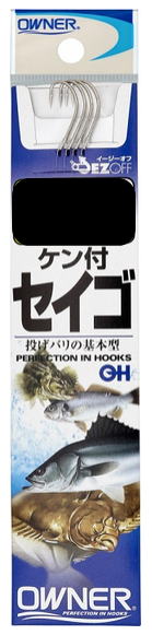 オーナー OH 糸付 白 ケン付せいご 14－4号