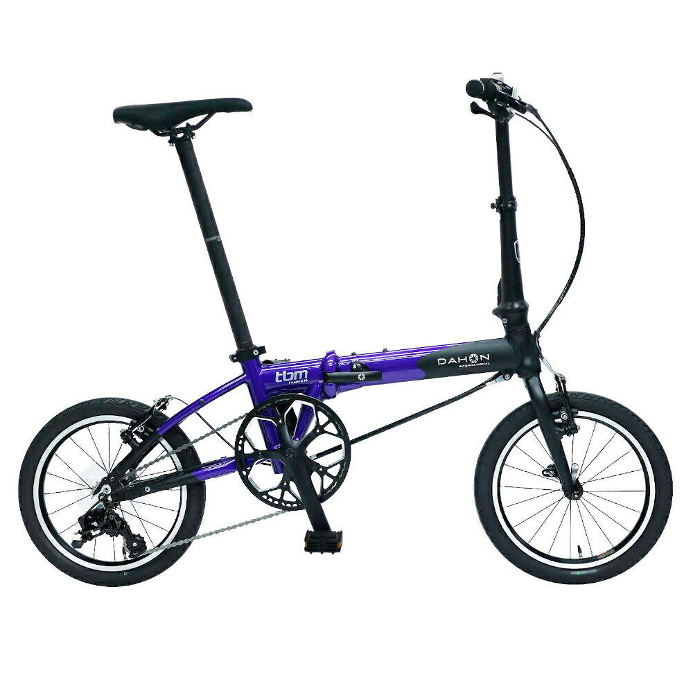 DAHON｜ダホン 折りたたみ自転車 tbm rugged16 ティービーエム ラギッド16 Imperial Purple KAA633 外装3段 /16インチ