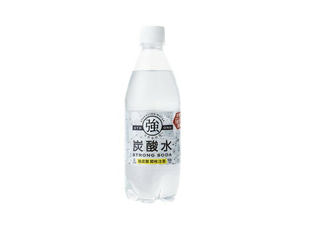 友桝飲料 強炭酸水 500ml