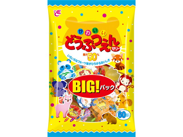 エースベーカリー どうぶつえんゼリー BIG!パック 15gX60
